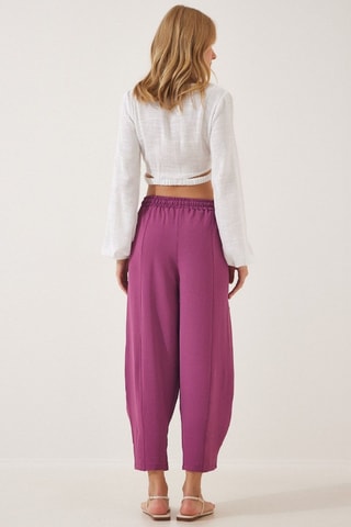 Pantalon 7/8 - Violet