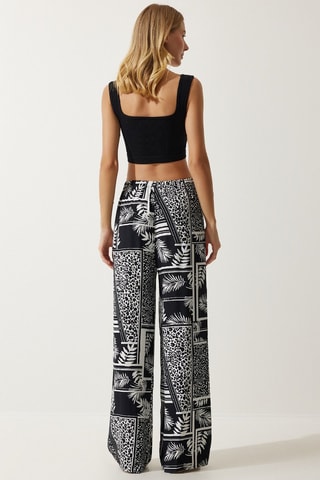 Pantalon palazzo - Noir