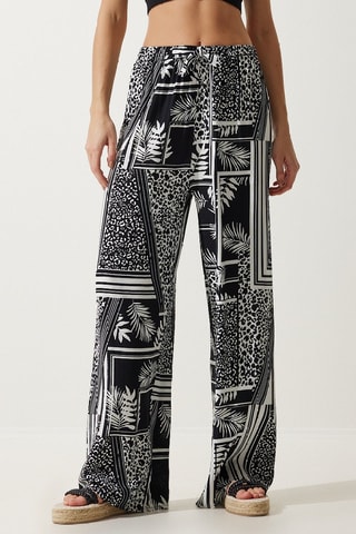 Pantalon palazzo - Noir