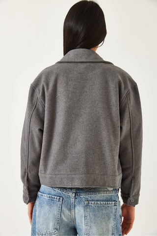 Veste en laine - Gris