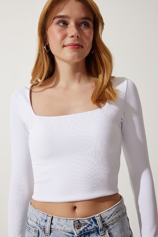 Top - Blanc