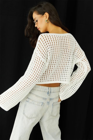 Crop top - Blanc