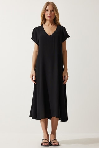 Robe midi - Noir