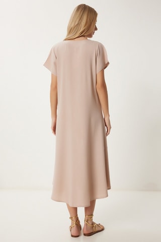 Robe midi - Nude