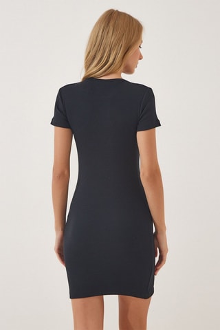 Robe fourreau - Noir