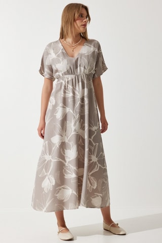 Robe longue - Gris