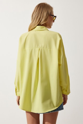 Chemisier oversize - Jaune
