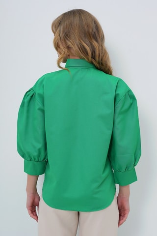 Chemisier regular - Vert