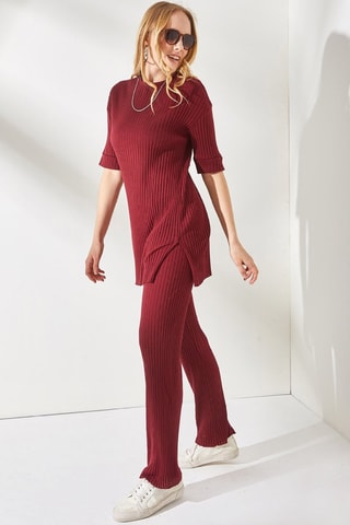 Tunique et pantalon - Bordeaux