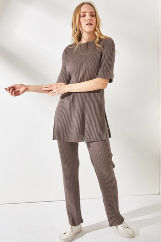 Tunique et pantalon - Taupe