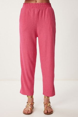 Kimono et pantalon - Rose