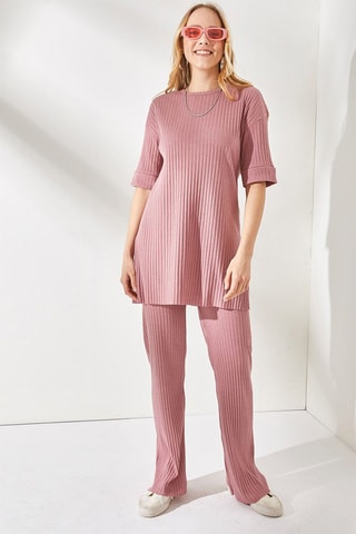 Tunique et pantalon - Rose