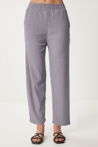 Kimono et pantalon - Gris