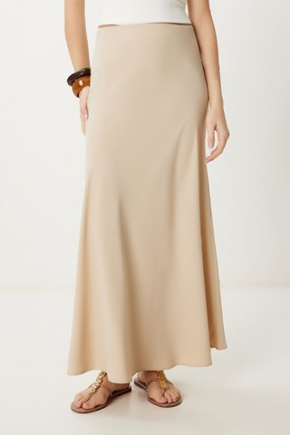 Jupe longue - Beige