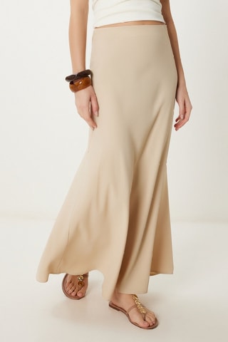 Jupe longue - Beige