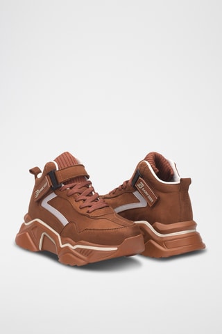 Baskets montantes - Marron