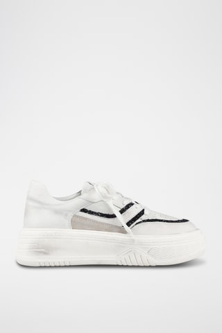 Baskets en cuir - Blanc