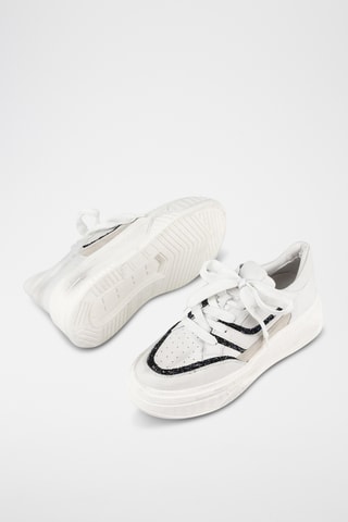 Baskets en cuir - Blanc