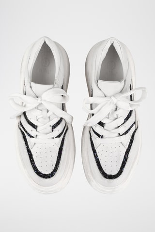 Baskets en cuir - Blanc