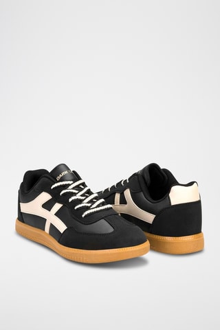 Baskets - Noir et beige