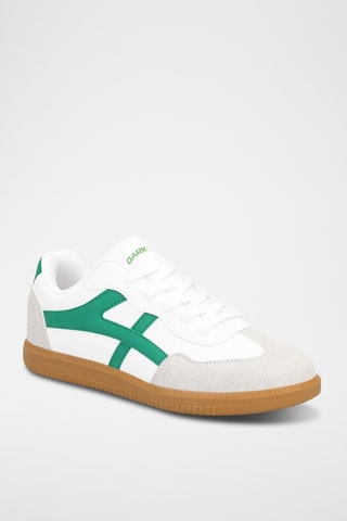 Baskets - Blanc et vert