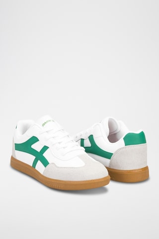 Baskets - Blanc et vert