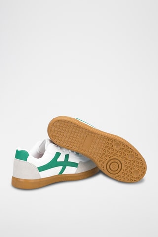 Baskets - Blanc et vert