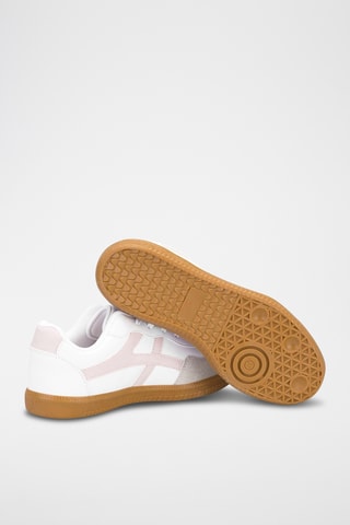 Baskets - Blanc et rose clair