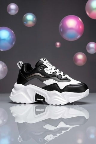 Baskets plateformes - Noir