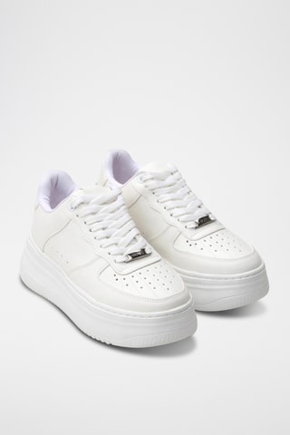 Baskets plateformes - Blanc