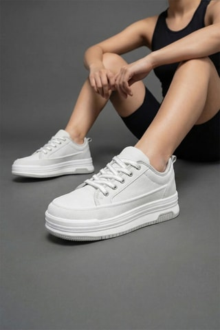 Sneakers plateformes - Gris
