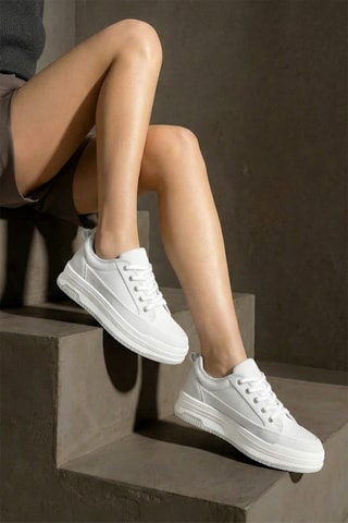 Sneakers plateformes - Gris