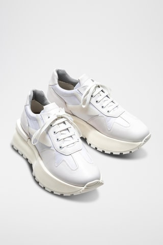 Baskets plateformes - Blanc