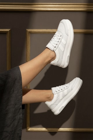 Sneakers plateformes - Gris