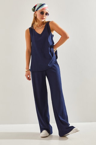 Débardeur et pantalon - Indigo