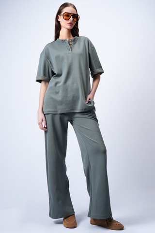 T-shirt et pantalon - Kaki