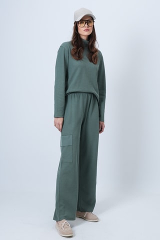 T-shirt et pantalon cargo - Kaki