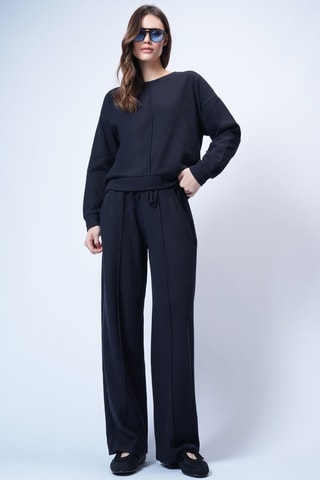 Sweat et pantalon - Bleu marine