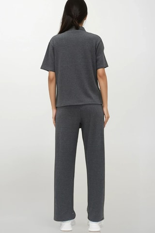 T-shirt et pantalon - Anthracite chiné