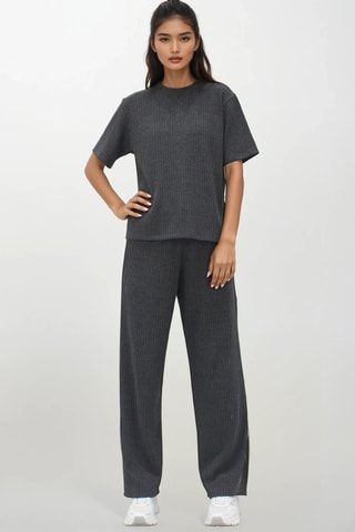 T-shirt et pantalon - Anthracite chiné