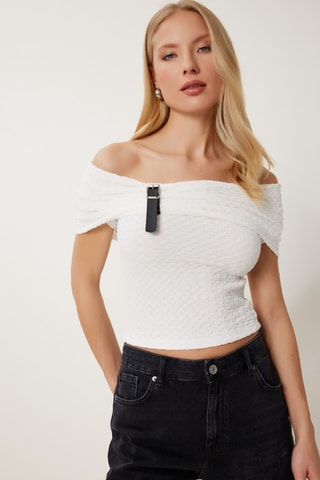 Top - Blanc