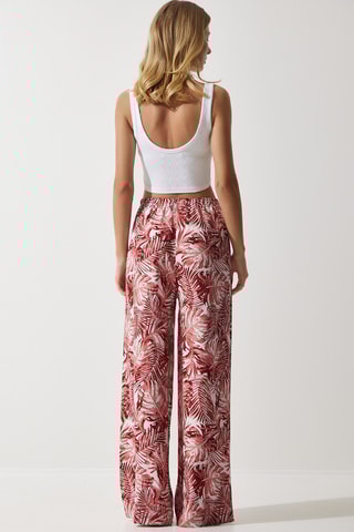 Pantalon palazzo - Rouge