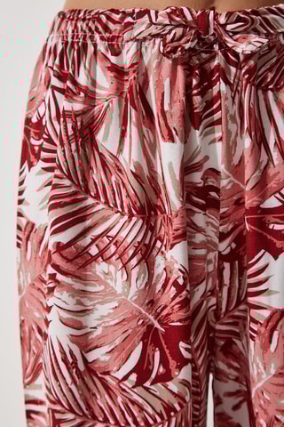 Pantalon palazzo - Rouge