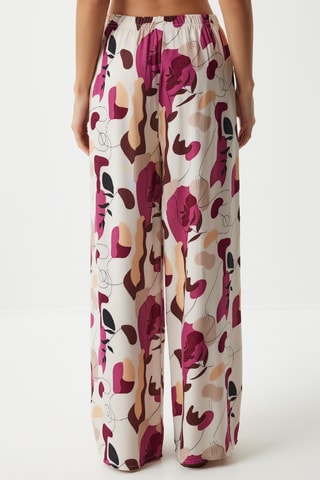 Pantalon palazzo - Ecru