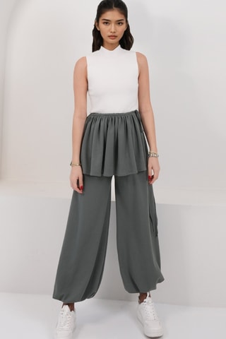 Pantalon 2-en-1 - Kaki