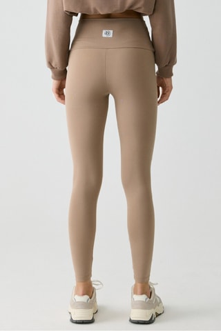Legging taille haute - Taupe