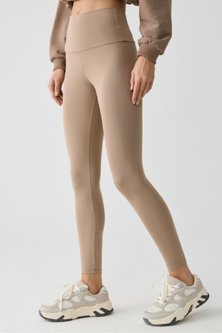 Legging taille haute - Taupe