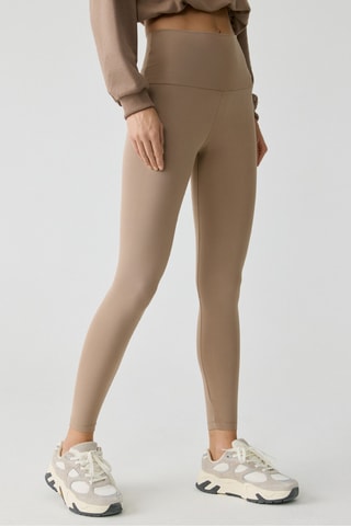 Legging taille haute - Taupe