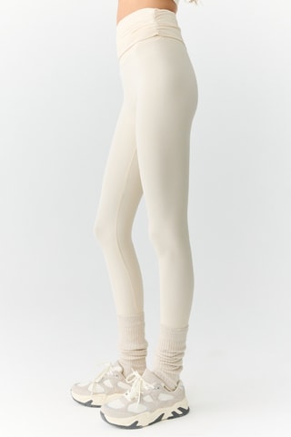 Legging taille haute - Ecru