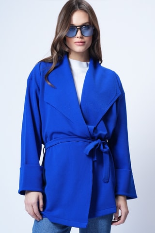 Manteau - Bleu électrique